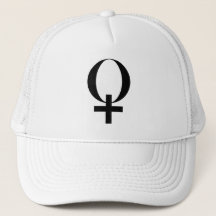 Símbolo Planeta Vênus (preto)