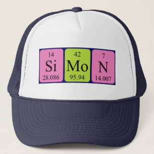 Boné Simon periódico nome da mesa que