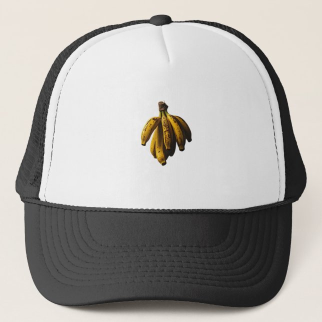 Boné Simples Bananas Em Pé Pitorescas e Elegantes (Frente)