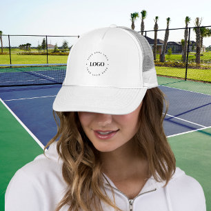 Boné Simples minimalista de logotipo comercial em círcu