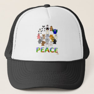 Boné Sinais de Paz para Animais Huggable