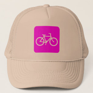 Boné Sinal de Bicicleta - Magenta
