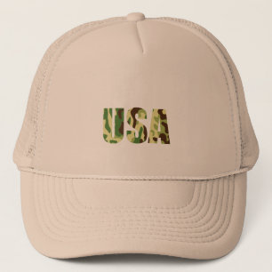 Boné Sinal de camuflagem khaki nos EUA