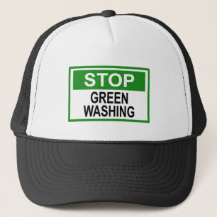 Boné Sinal de Parar o Greenwashing