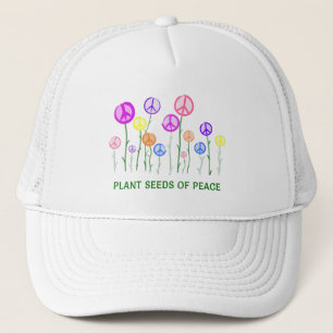 Boné Sinal de Paz Flores