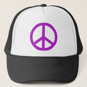 Boné Sinal de paz lavanda