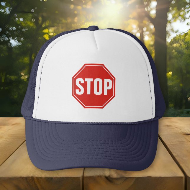 Boné Sinal de STOP (Criador carregado)