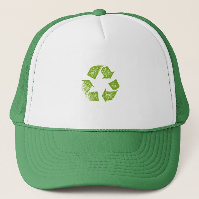 Boné sinal verde reciclar (Frente)