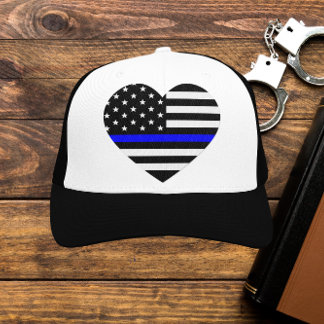 Boné Sinalizador Americano Thin Blue Line Personalizado