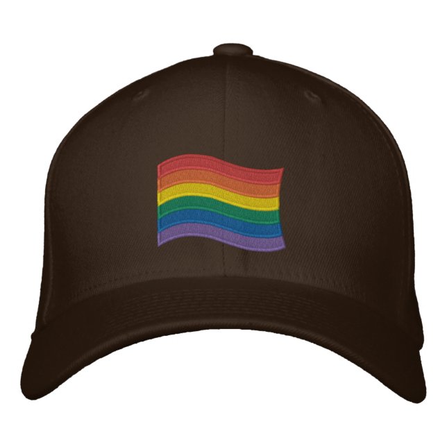 Boné Sinalizador de Orgulho LGBTQ+ Tradicional Embarcad (Frente)