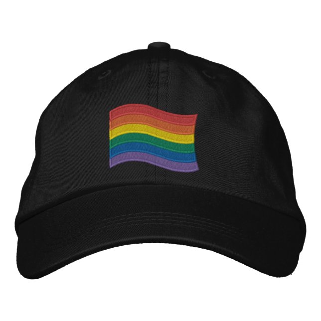 Boné Sinalizador de Orgulho LGBTQ+ Tradicional Embarcad (Frente)