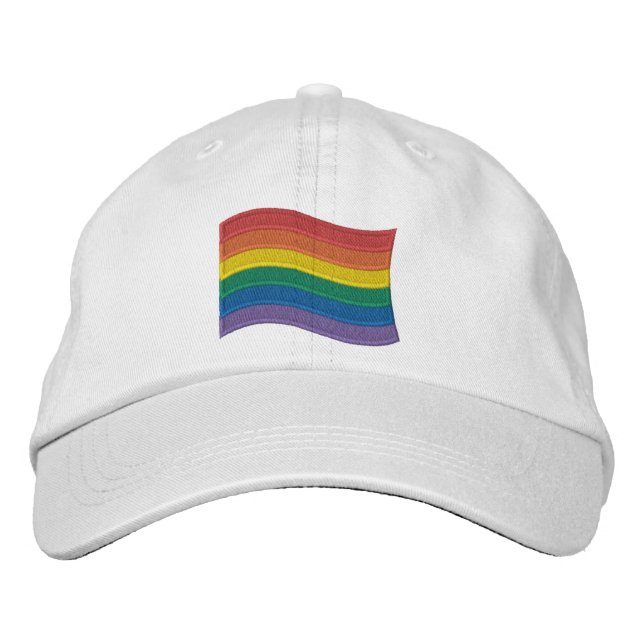 Boné Sinalizador de Orgulho LGBTQ+ Tradicional Embarcad (Frente)