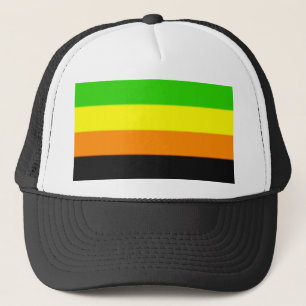 Boné Sinalizador do Orgulho Aromântico de Queda