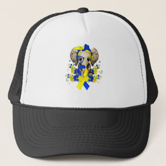 Boné Síndrome de Desativação Mundial - Azul Elefante 20