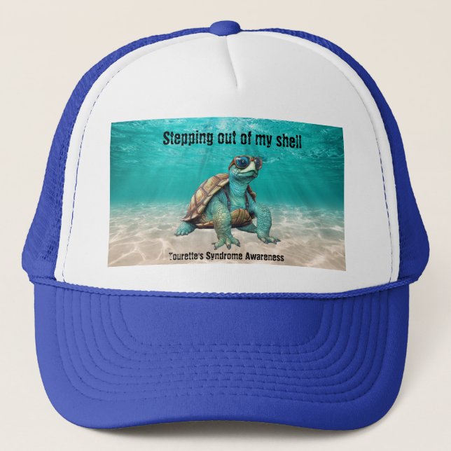 Boné Síndrome de Tourette - Chapéu de Tartaruga Persona (Frente)