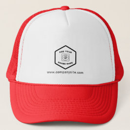 Boné Site de Logotipo Empresarial Personalizado Chapéu 