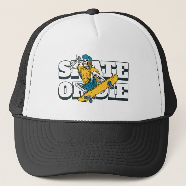 Boné Skate Ou Morte (Frente)