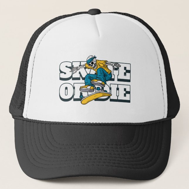 Boné Skate Ou Morte (Frente)