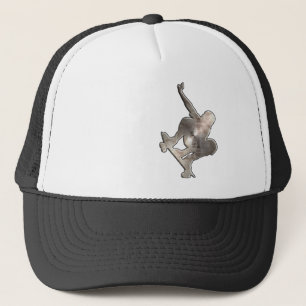 Boné Skateboarding; Preto legal