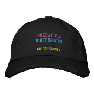BONÉ SKEDADDLE NINCOMPOOPS