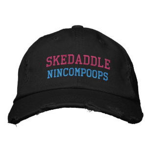 BONÉ SKEDADDLE NINCOMPOOPS