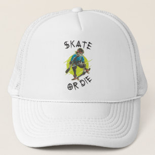Boné Skeleton Skateboarder