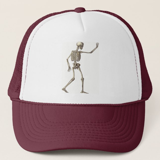 Boné Skeleton Waving Hat (Frente)