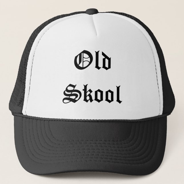 Boné Skool velho (Frente)