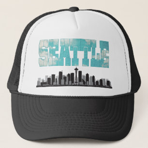 Boné Skyline de Seattle Washington