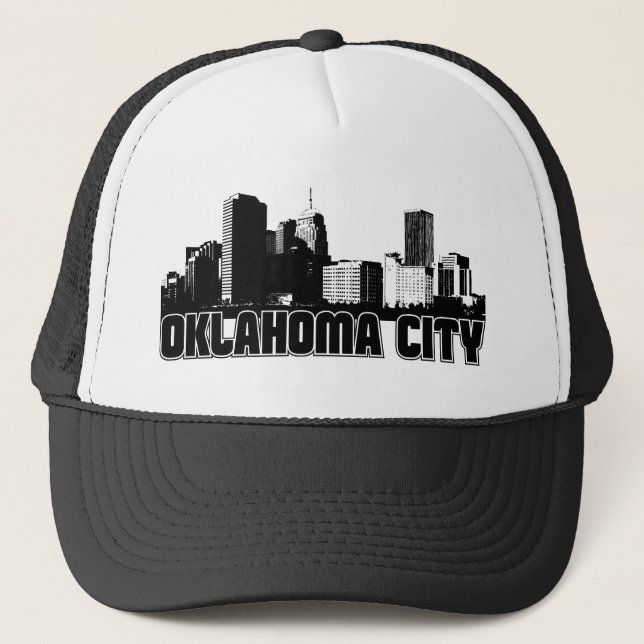 Boné Skyline do Oklahoma City (Frente)