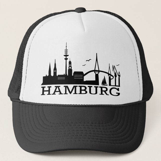 Boné Skyline Hamburgo (Frente)