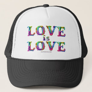 Boné SlipperyJoe amor é amor pingando derretendo dinâmi