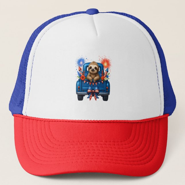 Boné Sloth 4 de julho nos Estados Unidos (Frente)