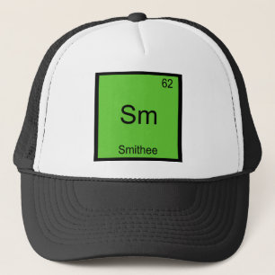 Boné Sm - Smithee Camiseta de símbolo de elemento de qu