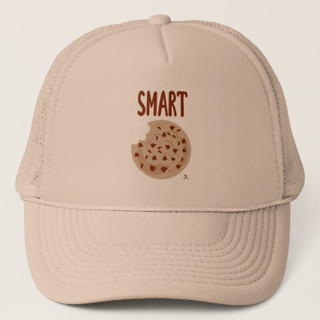 Boné Smart Cookie Funny Dessert Motto Art (Frente)