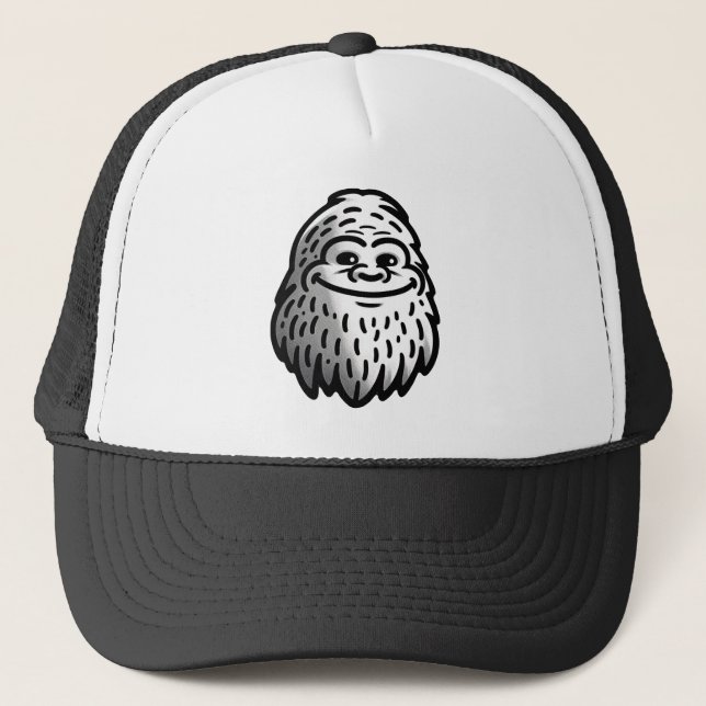 Boné Smiley Bigfoot - Sasquatch Sighting (Frente)