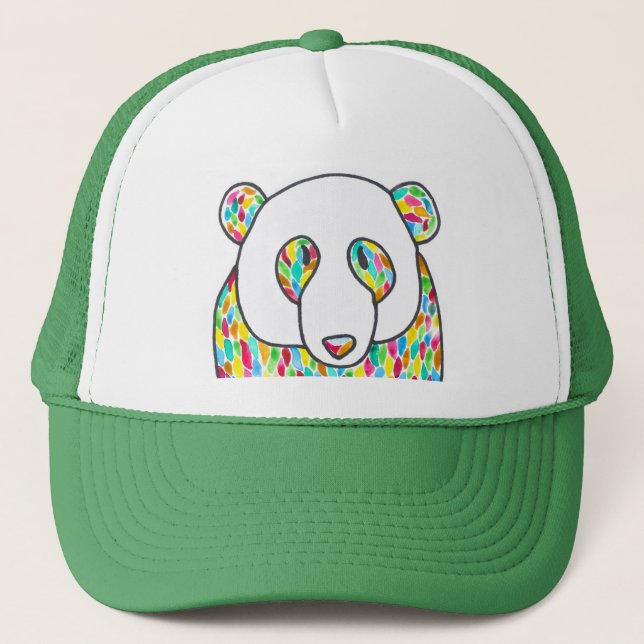 Boné Snapback da panda do conforto por Megaflora (Frente)