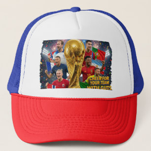 Boné Snapback Premium Estrelas Globais da Copa do