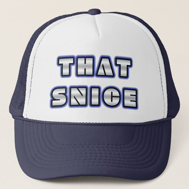 Boné Snarky "Isso é legal" Trucker Hat (Frente)