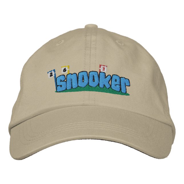 Boné Snooker Embroiderado Hat (Frente)