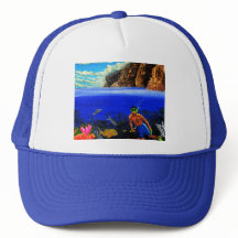 Snorkeling no Black Rock Trucker Hat