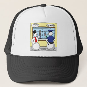 Boné Snowman Bunny Suspeito Sutil Ofertas e Camisetas