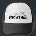 Boné Snowshoe Mountain West Virginia Ski Jumper<br><div class="desc">Located in beautiful eastern West Virginia,  Snowshoe Mountain has tons of terrain and gets lots of snow. This cool design is a skier jumping over the name of the resort in bold text.</div>