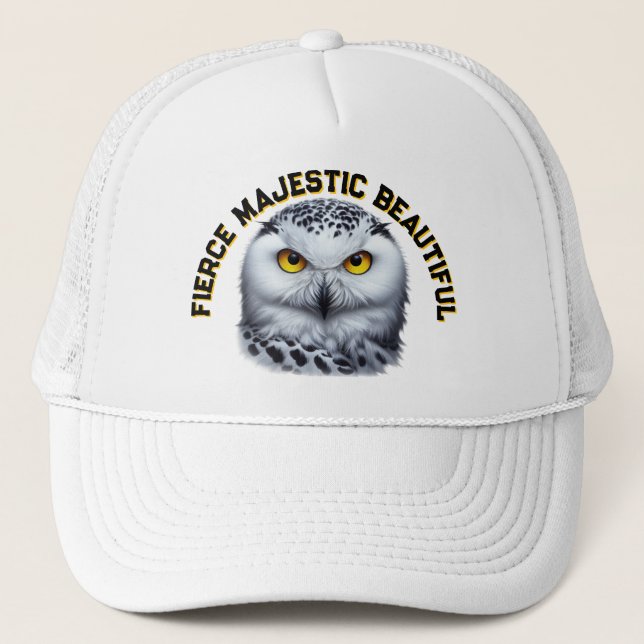 Boné Snowy Owl Fierce Majexpressa linda (Frente)