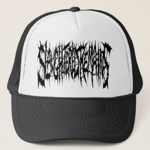 Boné Sobras Slaughtered - chapéu preto do camionista d