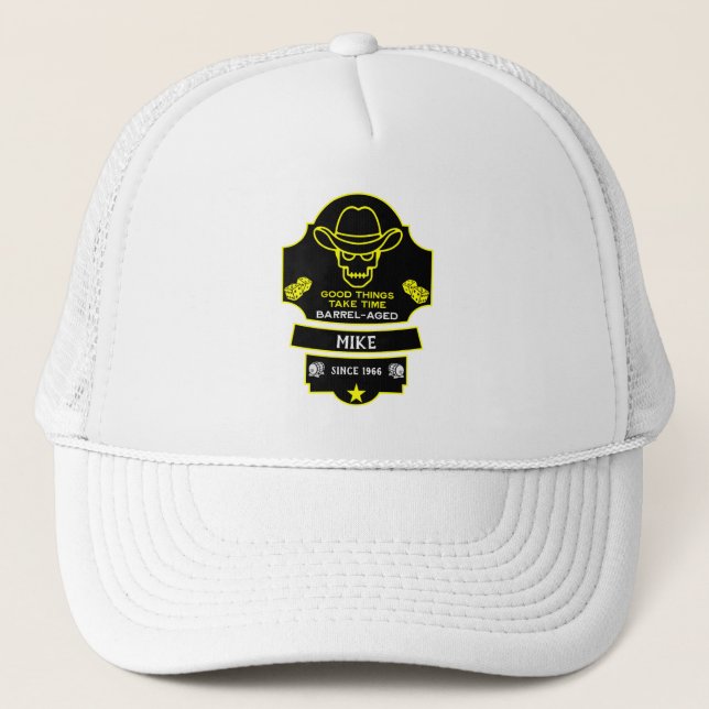 Boné Sobre A Colina Envelhecendo (Frente)