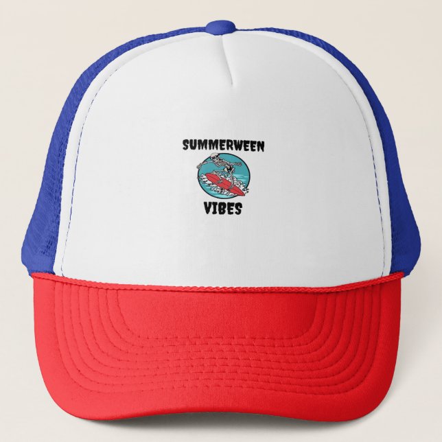 Boné Sobredimensionamento de Vibes de Summerentre (Frente)