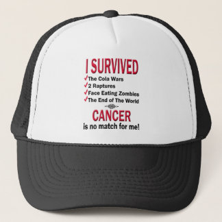 Boné Sobrevivência - Cancer sem Correspondência