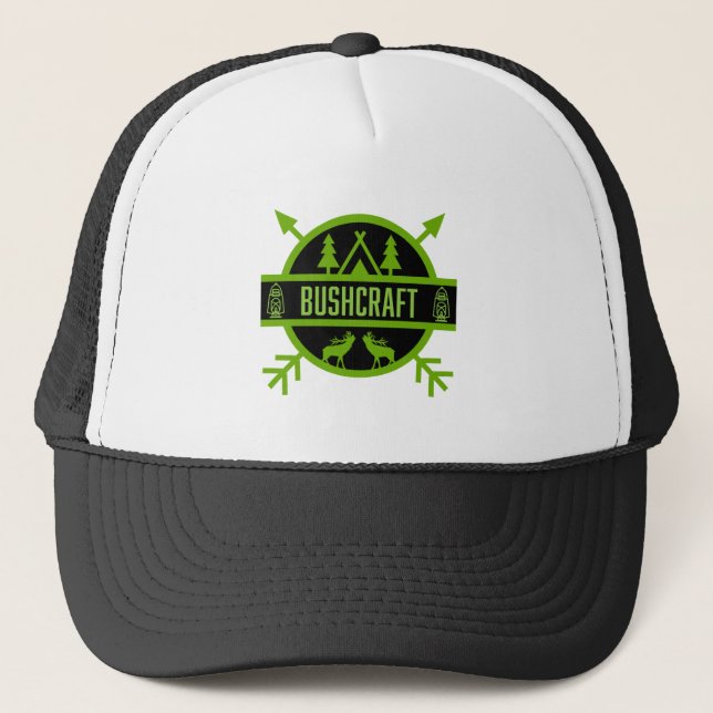 Boné Sobreviventes da Natureza da Bushcraft (Frente)