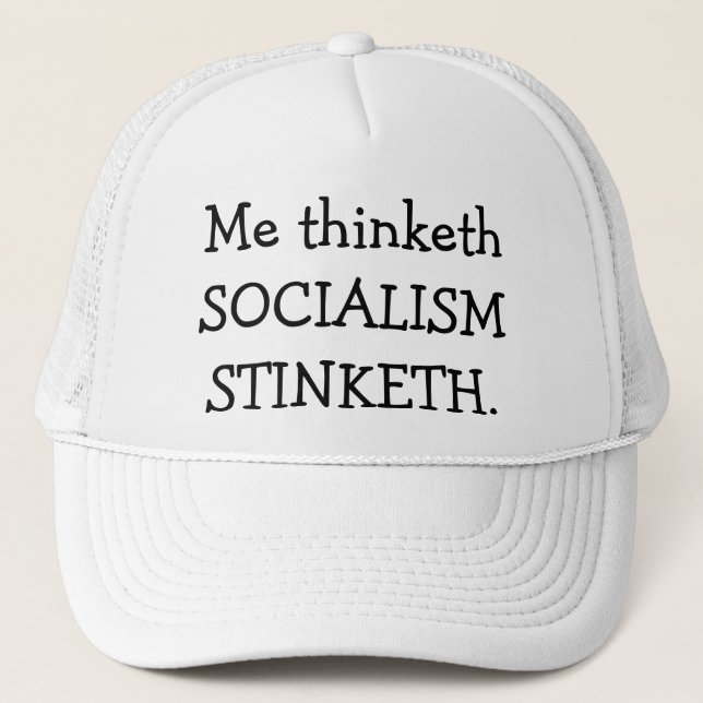 BONÉ SOCIALISMO STINKETH (Frente)